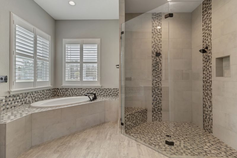 Tile-Design Shower Space